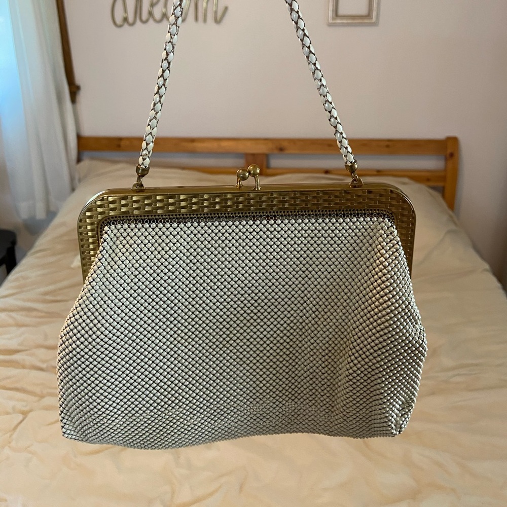 Vintage Mesh Whiting &‎ Davis Purse